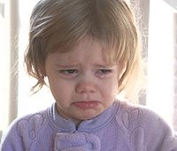 Crying child (taken from wikipedia)